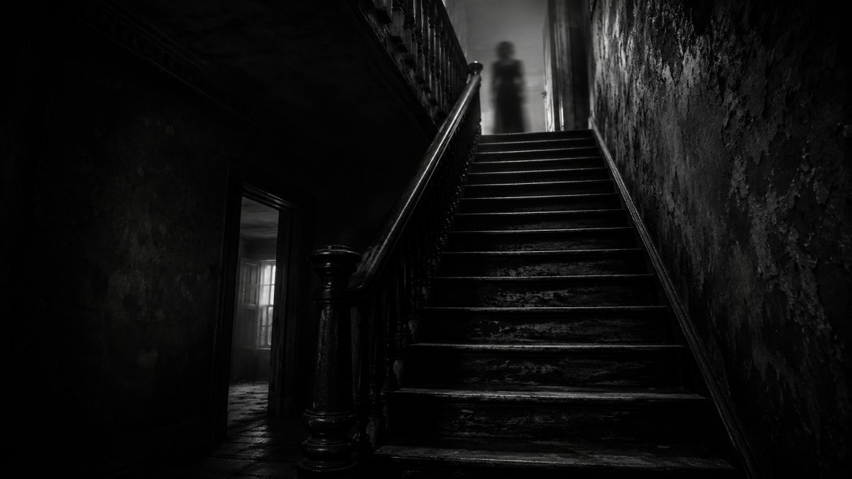 La escalera donde siempre hay alguien esperando en la oscuridad