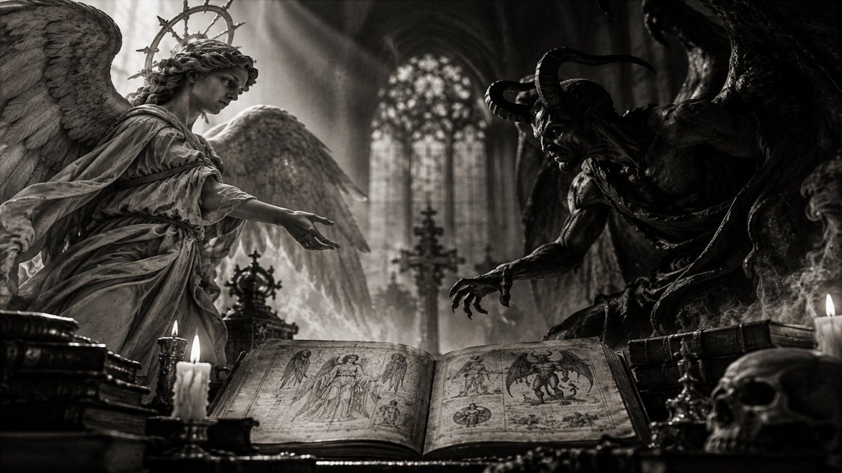 Explorando la Conexión entre Demonología y Angelología a lo Largo de la Historia