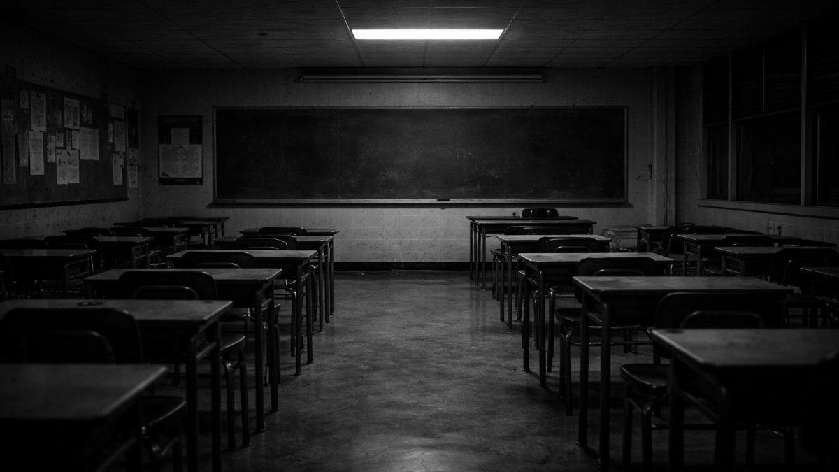 El último alumno del salón que nadie recuerda haber visto salir nunca