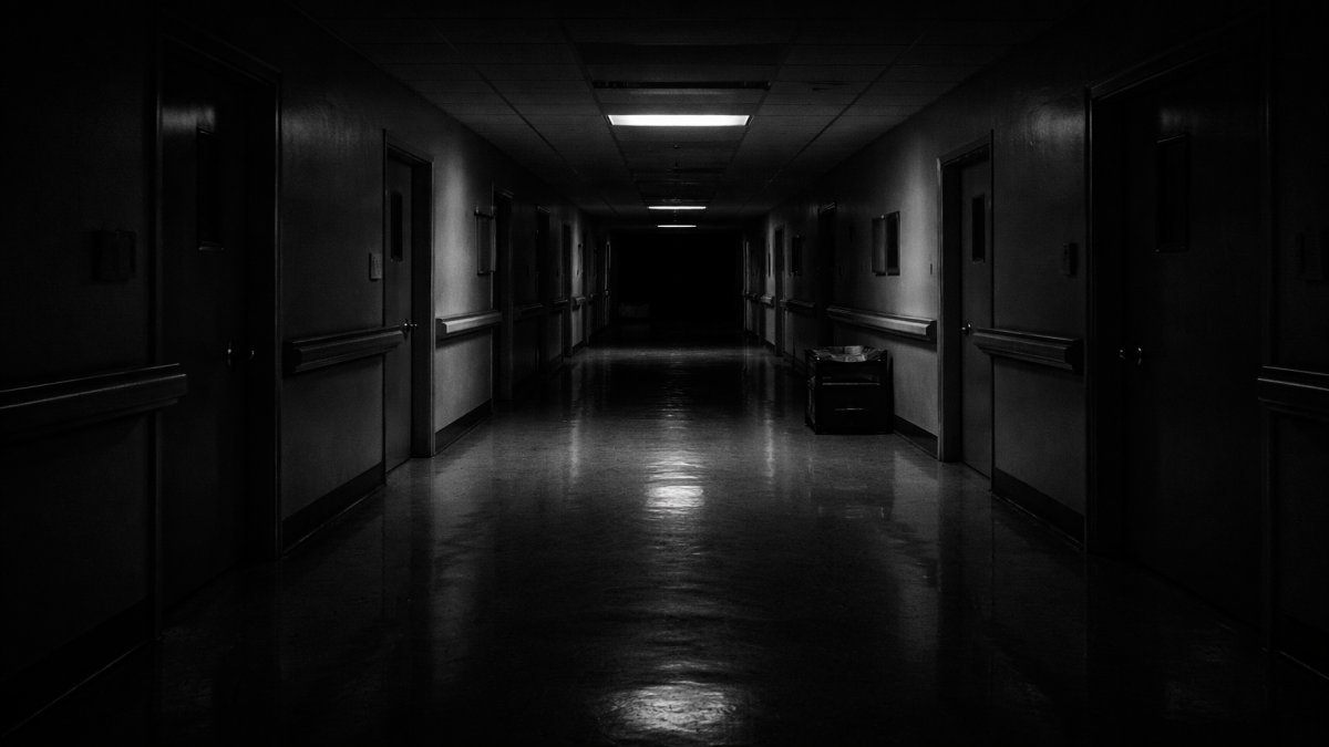 El velador que escuchaba pasos en el piso vacío del hospital durante cada madrugada