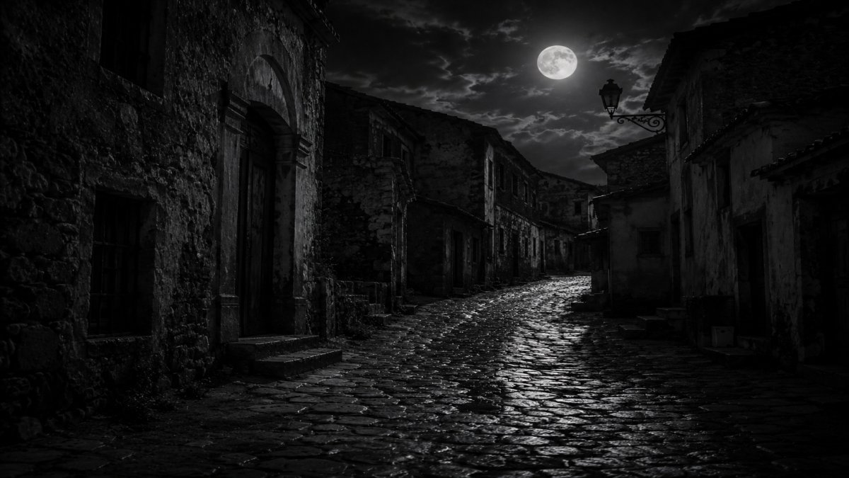 La noche que los ecos de pasos llenaron nuestro pueblo en la oscuridad