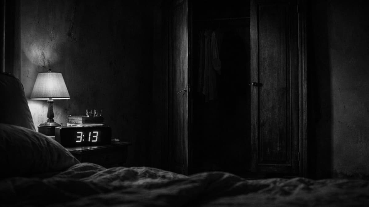 Lo que se movía en el clóset a las 3:13